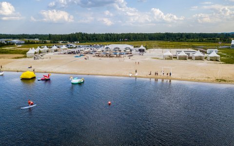 Beach complex