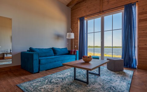 Beach house room with terrace